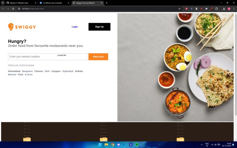 swiggy food delivery clone